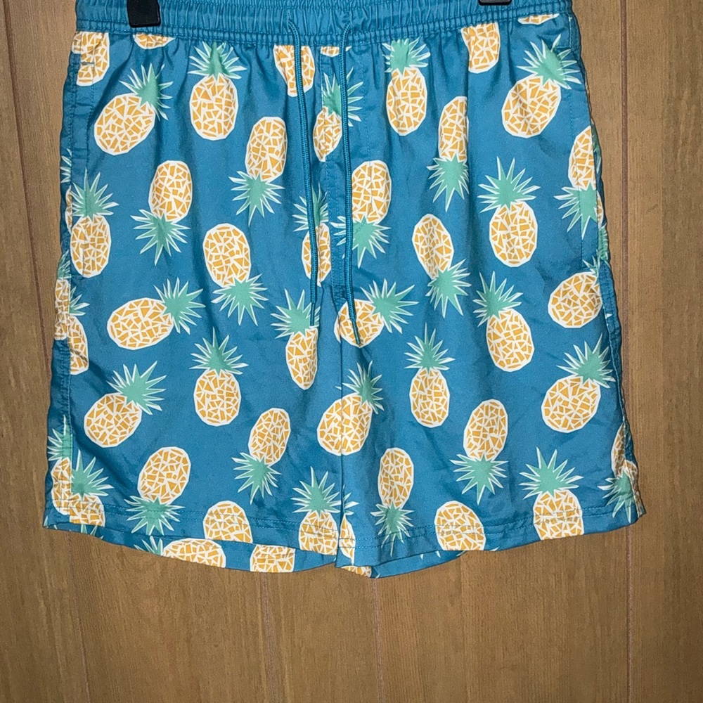 Sonoma Men's Swim Trunks - PINEAPPLE - Size Small